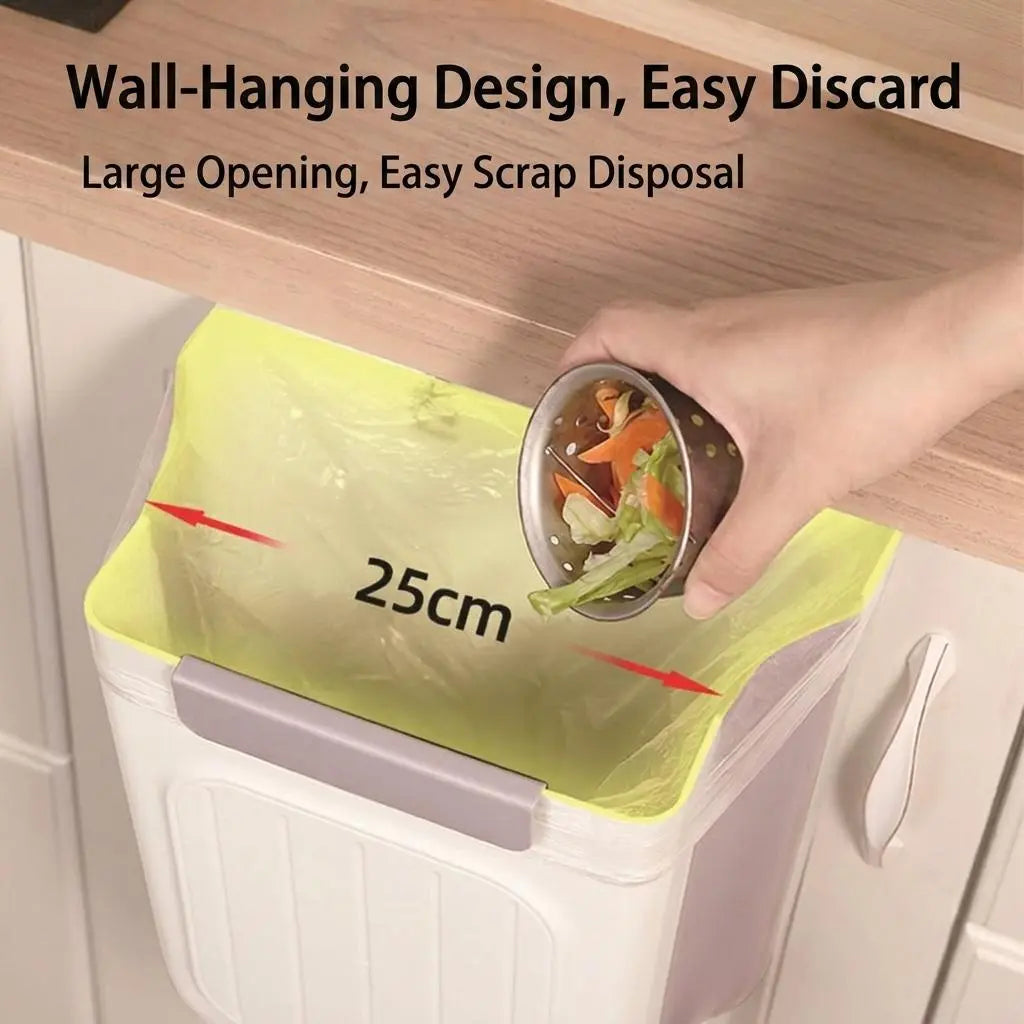Collapsible Hanging Trash Bin