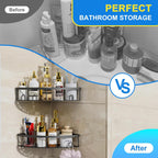 Adhesive Corner Shower Caddy