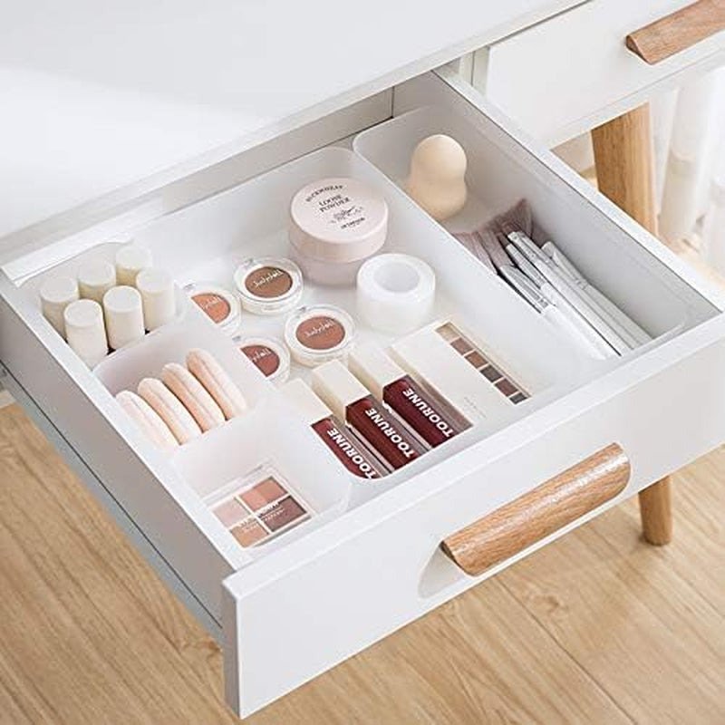 Clear Drawer Organizer Set