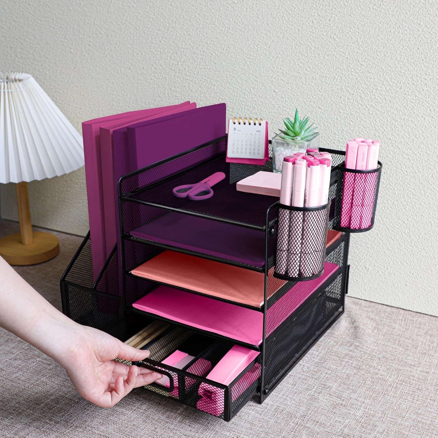 Desk Organizers and Accessories with File Holder