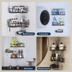 Adhesive Corner Shower Caddy (No Drill)