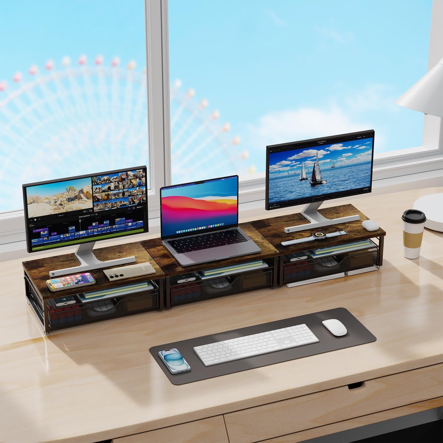 Computer Monitor Stand Riser