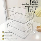 Stackable Clear Plastic Storage Bins