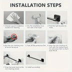 Adhesive Towel Holder (No-Drill)