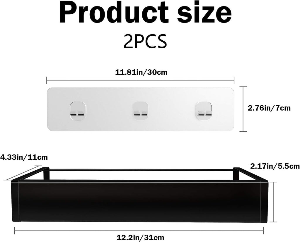 Adhesive Shower Caddy (No Drill)