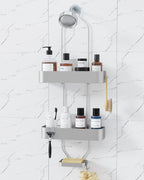 Silver Hanging Shower Caddy 