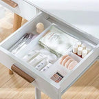 Clear Drawer Organizer Set
