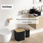 10PC Blcak Bathroom Accessories Set 