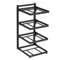 Adjustable 4-Tier Pot & Pan Storage Rack