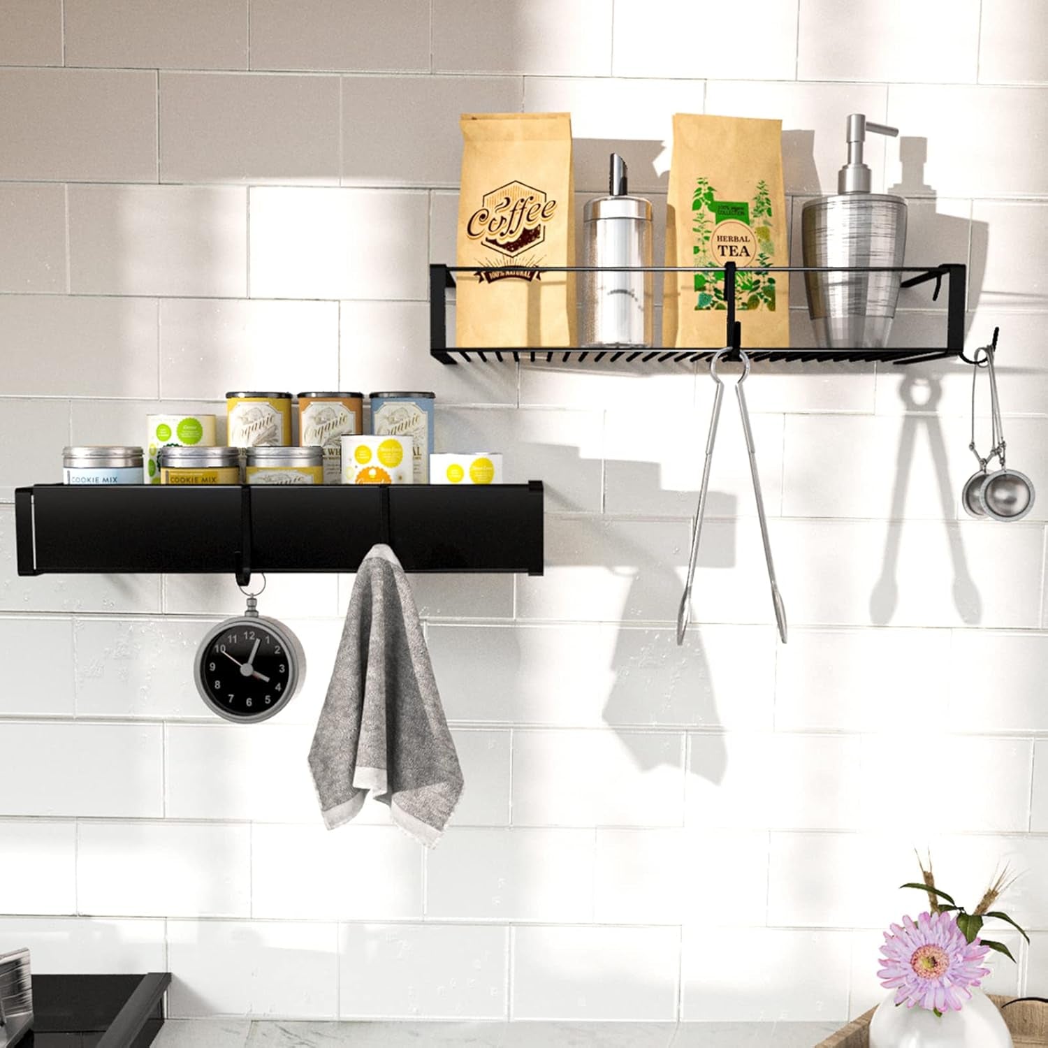 Adhesive Shower Caddy (No Drill)