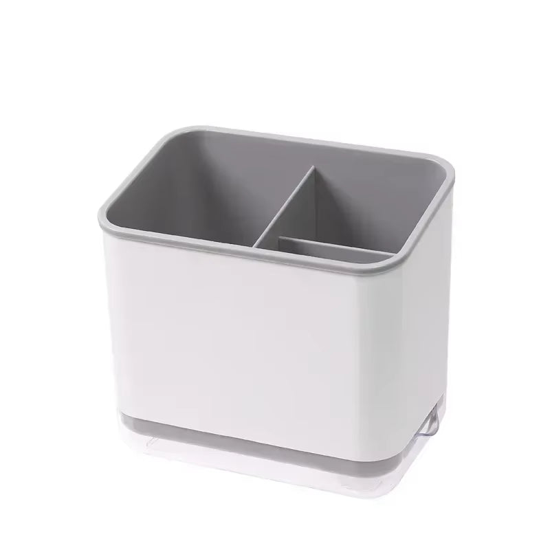 Kitchen Utensil Holder with Drain Tray