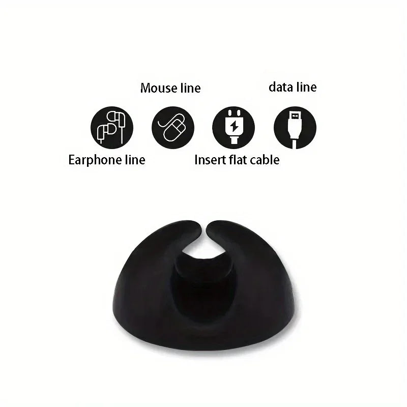 Rubber Cable Organizer Clips