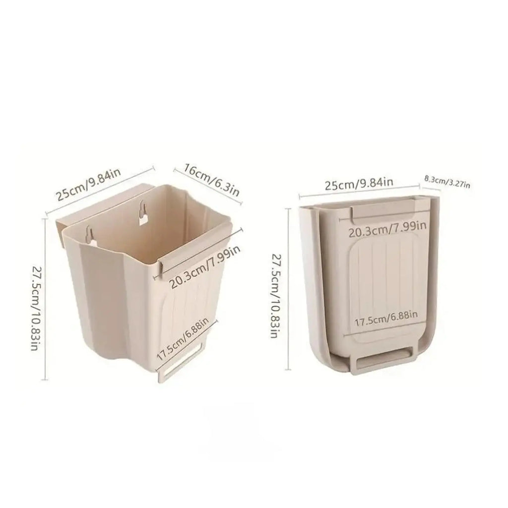 Collapsible Hanging Trash Bin