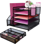 Desk Organizers and Accessories with File Holder