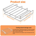 Under Cabinet Cutting Board Holder 