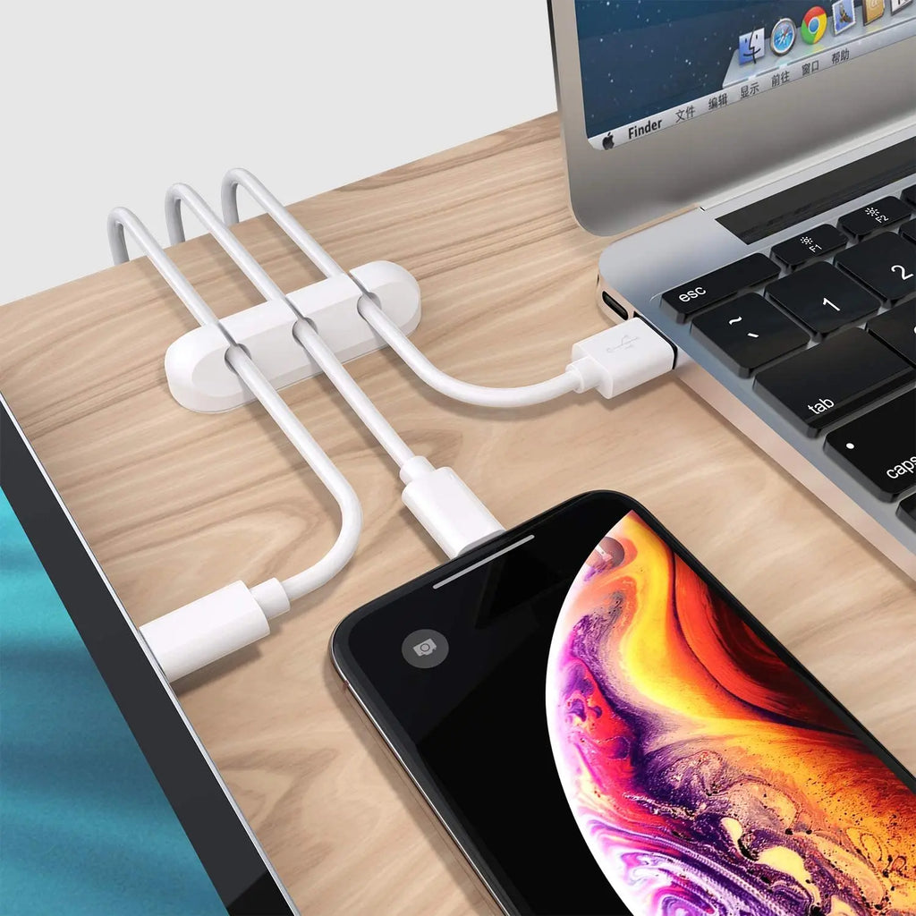 Adhesive Cable Organizer Clips