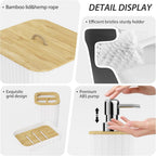 10PC White Bathroom Accessories Set