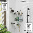 Adhesive Shower Caddy Organizer