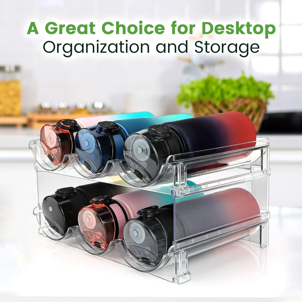 Water Bottle Storage Rack