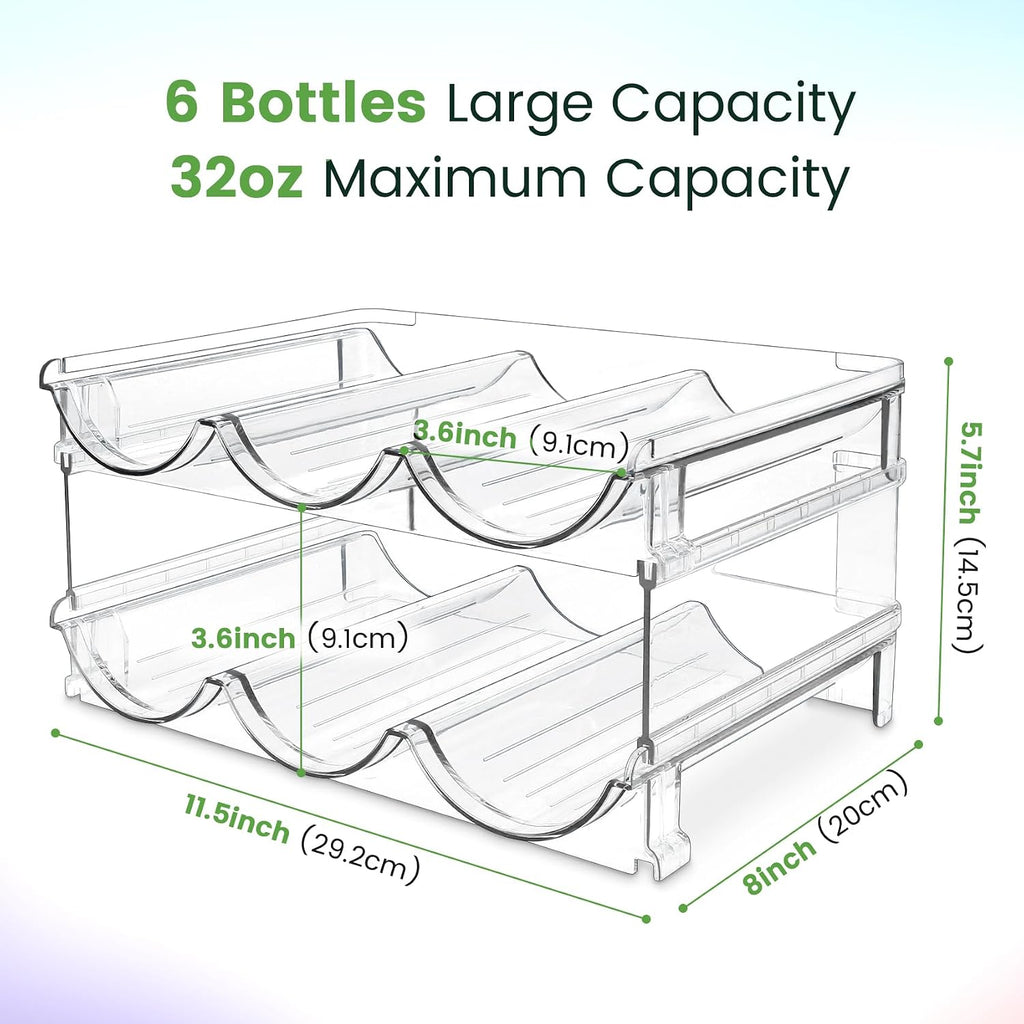 Water Bottle Storage Rack