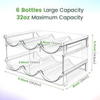 Water Bottle Storage Rack