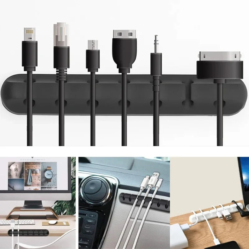Adhesive Cable Organizer Clips