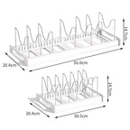 Expandable Pot & Lid Organizer