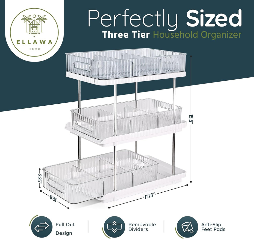 3-Tier Pull-Out Organizer