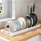Expandable Pot & Lid Organizer
