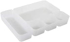 Clear Drawer Organizer Set