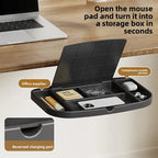 Convertible Mouse Pad & Desk Organizer