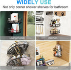 Adhesive Corner Shower Caddy