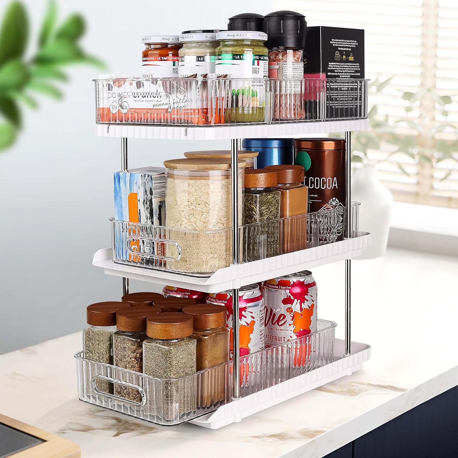 3-Tier Pull-Out Organizer