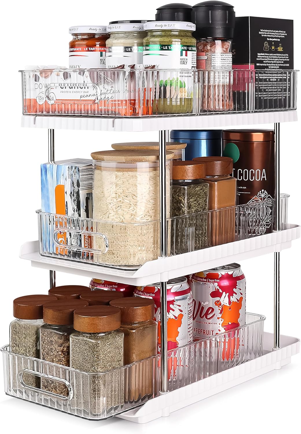 3-Tier Pull-Out Organizer