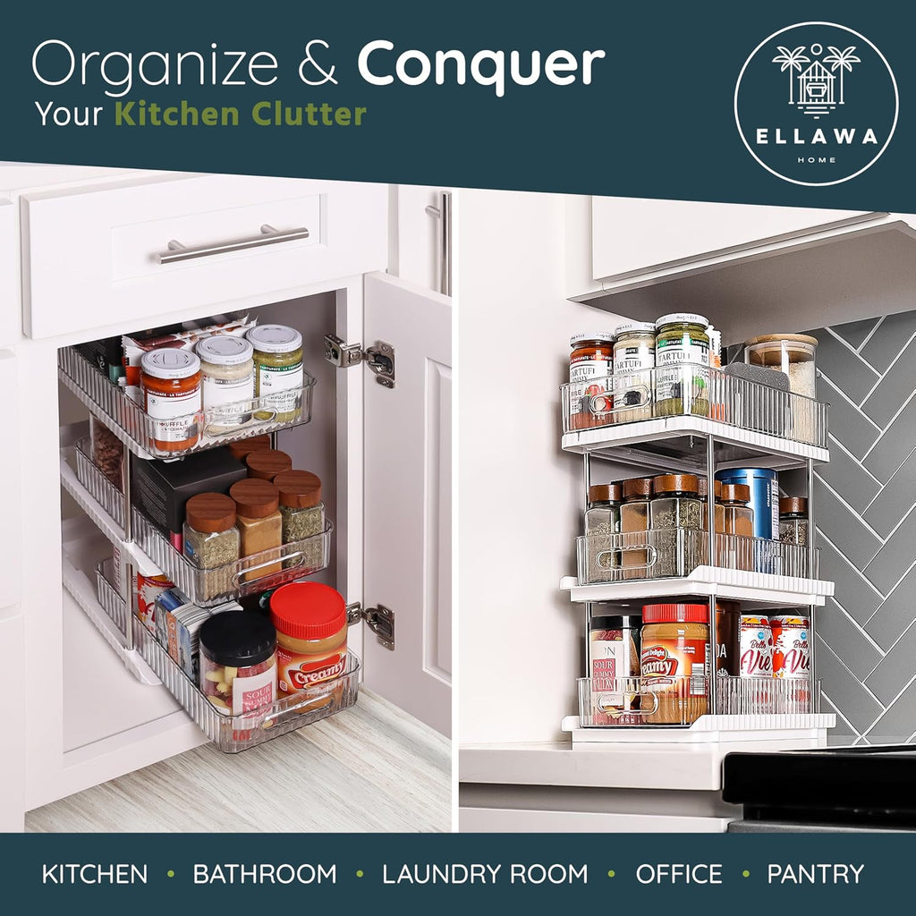 3-Tier Pull-Out Organizer