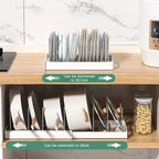 Expandable Pot & Lid Organizer