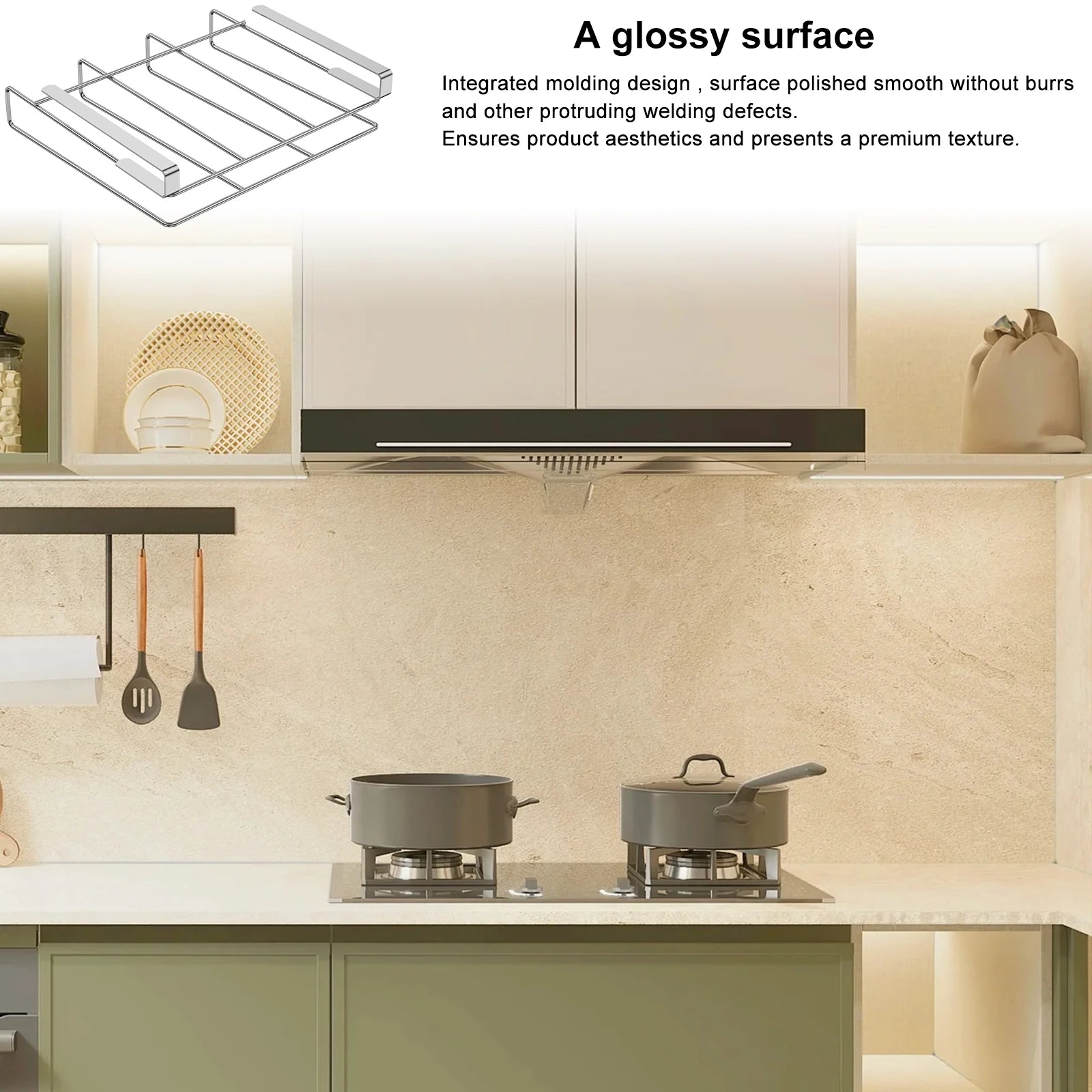 Under Cabinet Cutting Board Holder 