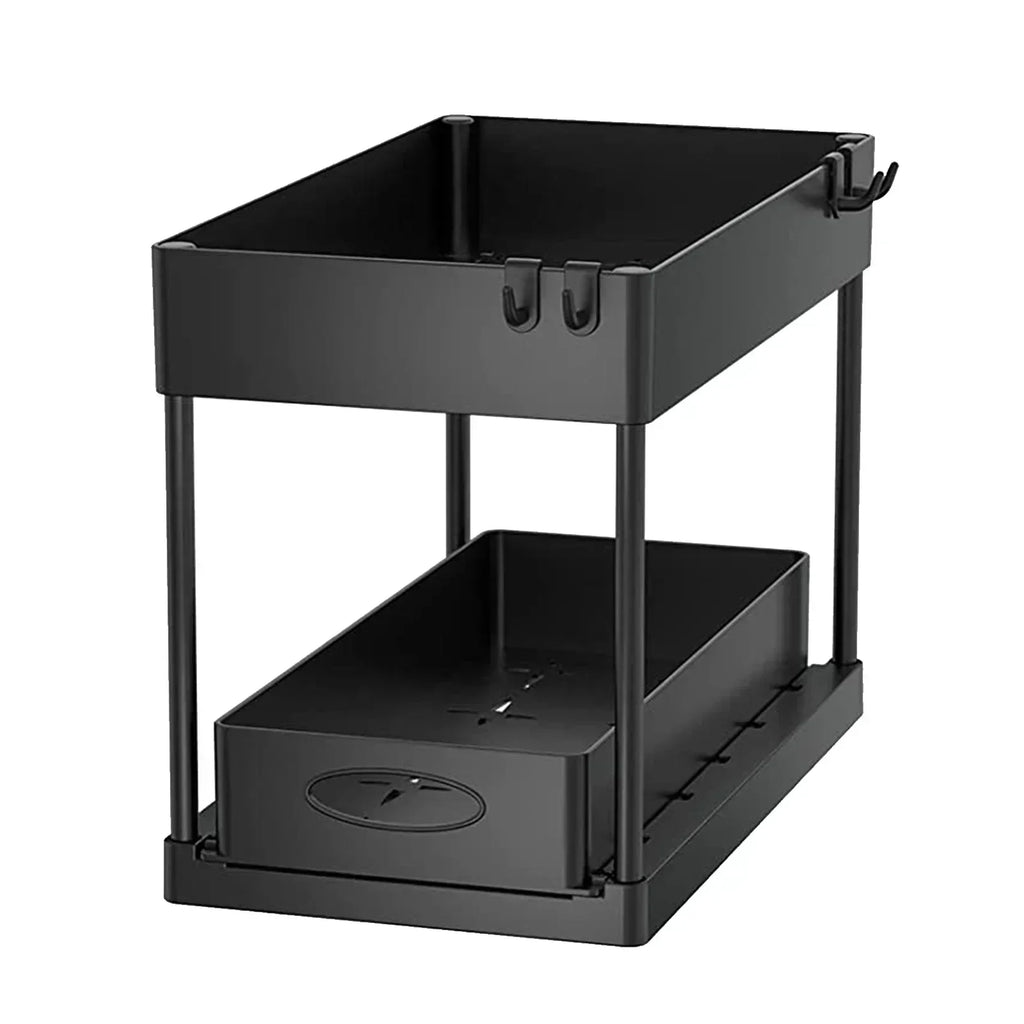 2-Tier Sliding Under Sink Organizer