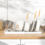 Expandable Pot & Lid Organizer