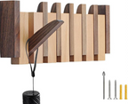 Wall-Mounted Coat Rack (Magnetic Hooks)