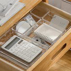 Clear Drawer Organizer Set