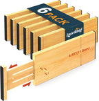 Expandable Bamboo Drawer Dividers
