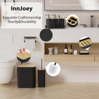 10PC Blcak Bathroom Accessories Set 
