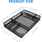Adjustable Mesh Drawer Organizer