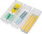 Clear Plastic Drawer Organizer Tray 
