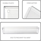 Clear Plastic Drawer Organizer Tray 