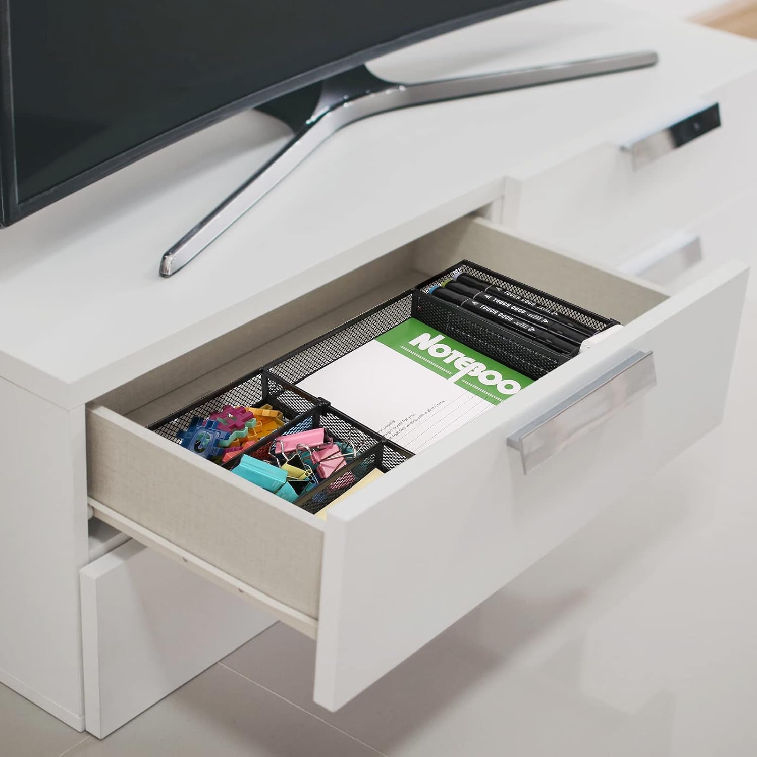 Adjustable Mesh Drawer Organizer