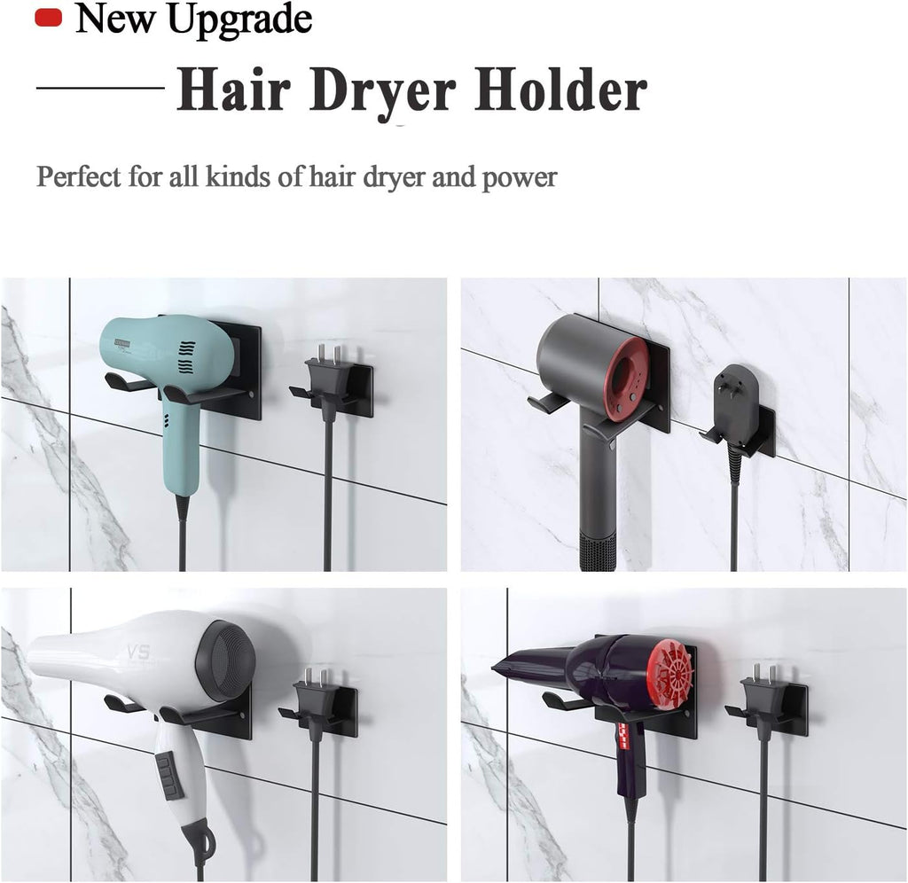 Self Adhesive Hair Dryer Holder 