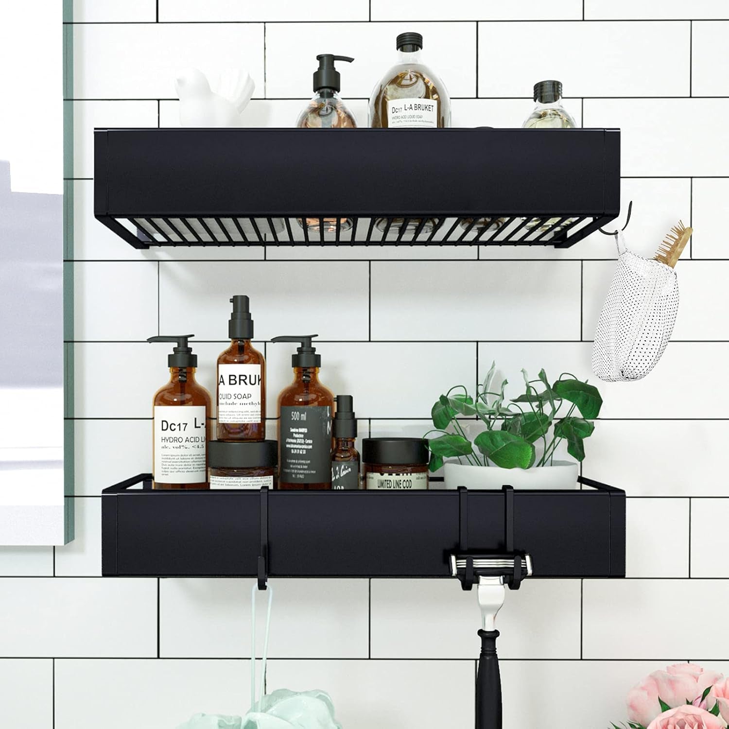 Adhesive Shower Caddy (No Drill)