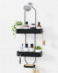 Black Hanging Shower Caddy